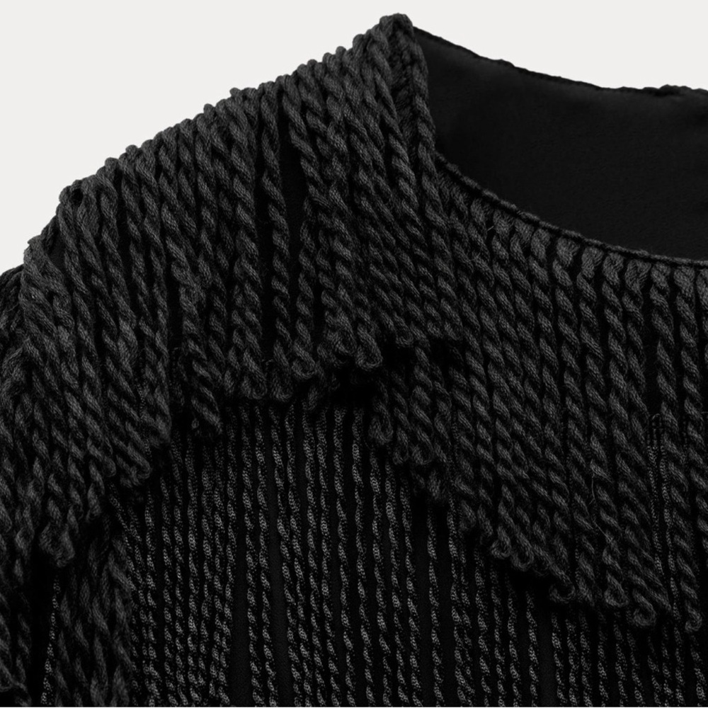 Zara fringe mini dress - Picture 8 of 9